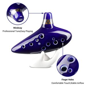 Zelda Ocarina with Song Book (Songs from The Legend of Zelda), 12 Hole Alto - Image 4