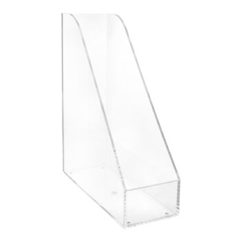 Magazine File Acrylic DIN A4 Crystal Clear
