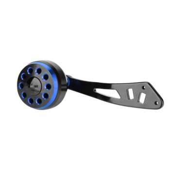 Fishing Reel Handle Accessory Knob Replacement Parts, 38mm Black/Red Swing Arm