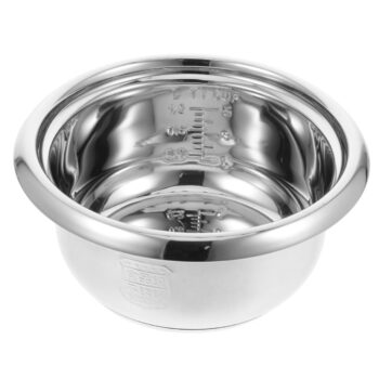 Non Stick Stainless Steel Rice Cooker Inner Pot Replacement, 9 Inch Bowl
