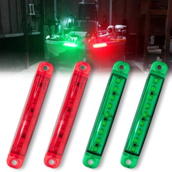 Boat Navigation Lights, 12V Waterproof Marine Utility Led Strip Lights for Boat