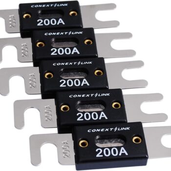 Nickel ANL Fuse 5 Pack 200 Amp