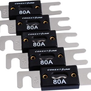 Nickel ANL Fuse 5 Pack 80 Amp