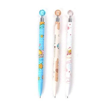 Mechanical Pencils 0.5mm Cute Kawaii Sushi Food Press Automatic 6 Pcs