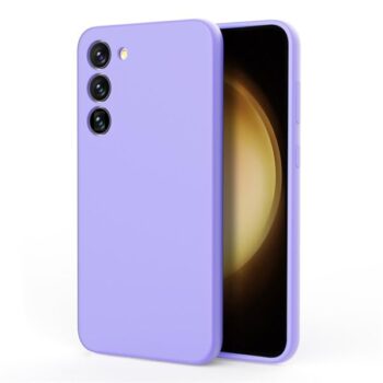 Galaxy S23 FE (2023) Silicone Anti-Scratch Shockproof Protective Case - Purple