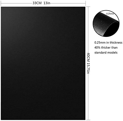 Grill Mat - Set of 5 Heavy Duty BBQ Grill Mats Non Stick, BBQ Grill Mats - Image 4