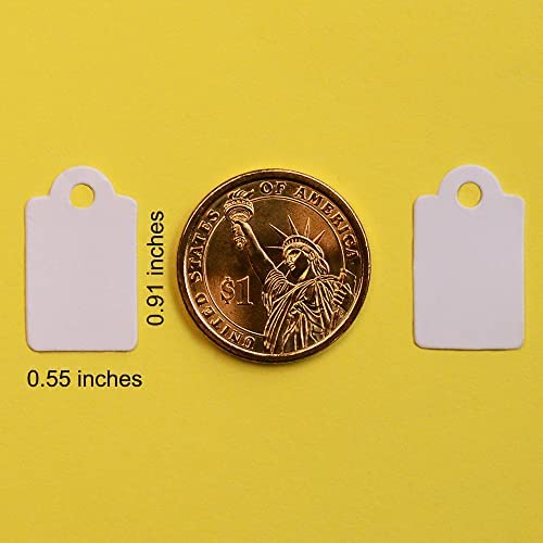 500Pcs Price Tags with String Attached by , 0.91 x 0.55 inches Premium Writable - Image 3