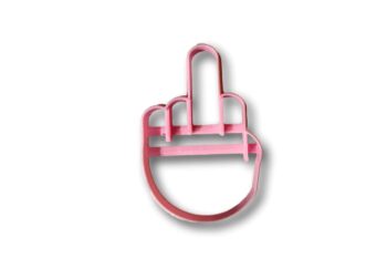 Middle Finger Cookie Cutter (10.16 cm)