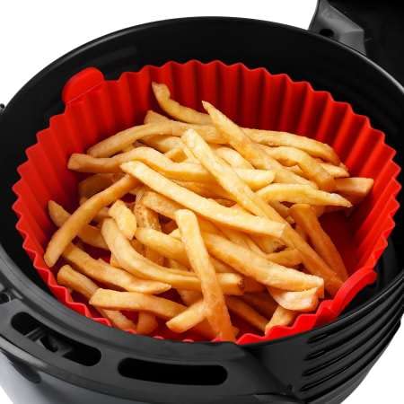 Silicone Ultimate Air Fryer Resuable Liners, 2Pcs Pots Resuable Airfryer Liner - Image 5