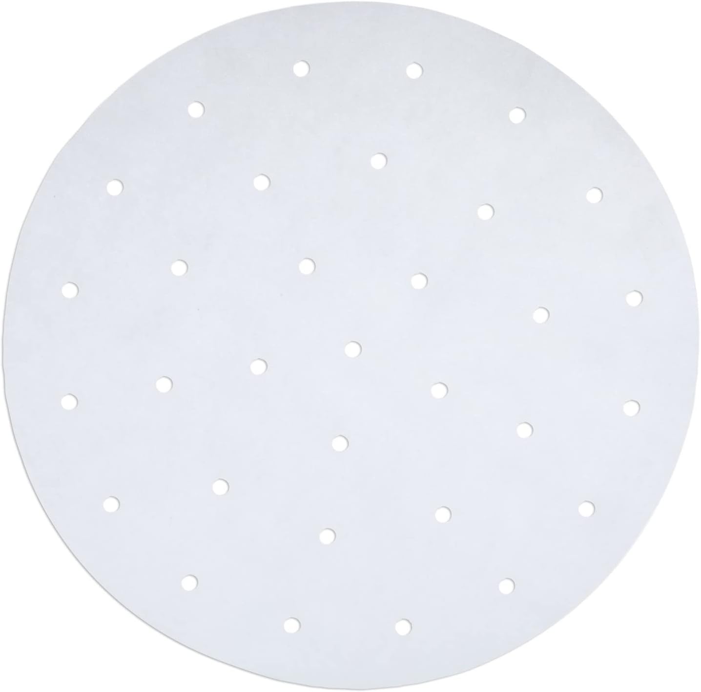 100 Pack Round Air Fryer Liners with Holes for Air Fryer Basket, (White) 10 Inch - Image 8