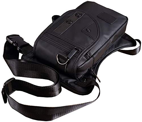 Hiking Waist Pack Leather Drop Leg Bag for Men Women Multi-Purpose Outdoor Sport - Image 4
