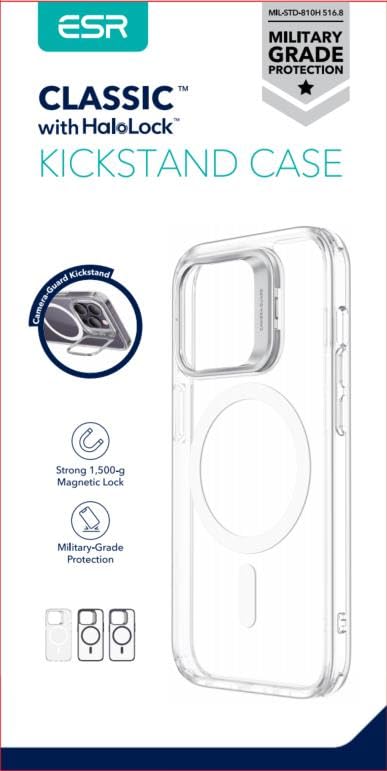 For iPhone 13 Case/iPhone 14 Case, Compatible with MagSafe (HaloLock), Clear - Image 9