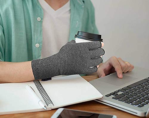 Arthritis Compression Gloves for Men & Women - Fingerless Gloves - Image 4