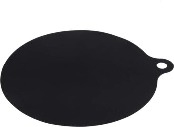 Induction Cooktop Protector Mat, Household Non-Slip Silicone (Round (8.7 Inch))