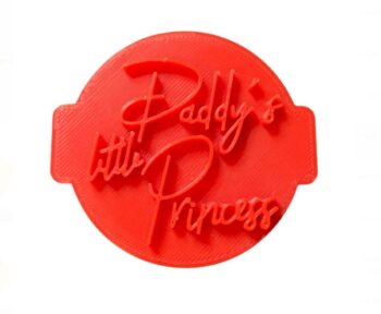 Daddy's Little Princess Embosser No 24/Stamp for Cupcakes Fondant Icing Cake