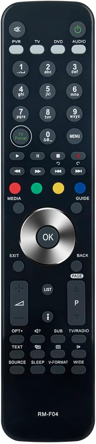 Replacement Remote for Humax Freeview + HD Digital TV Recorder HD-5400S