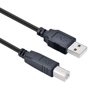 USB Printer Cable, 1m/3.3ft USB A to B Cable, 2.0 USB B Cable High-Speed Printer