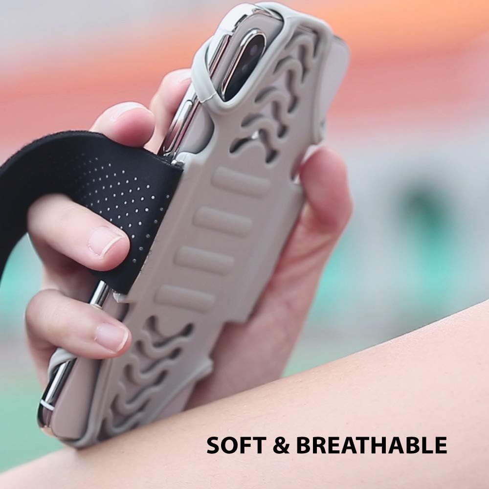 Running Armband Phone Holder, Lightweight Sports Cell Phone Arm Band for iPhone - Image 3