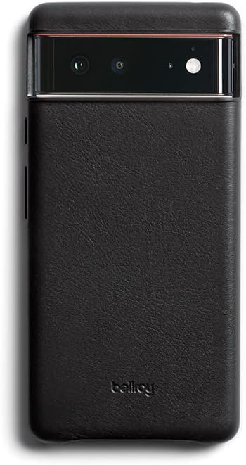 Leather Case for Pixel 6 – (Slim Phone Case) - Black