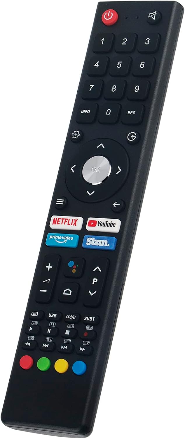 GCBLTV02BDBBT Replacement Voice Remote Control for Kogan Smart LED TV Android TV - Image 2