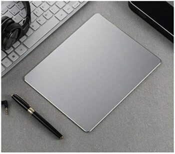 Aluminum Alloy Gaming Mouse Mat Pad Aluminium Mousepad (Silver)