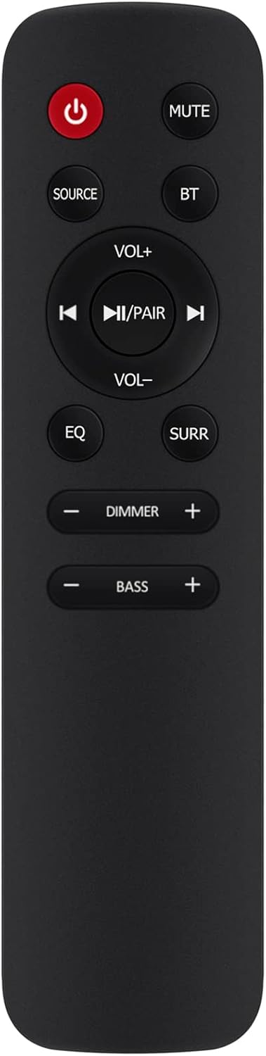 EN512A5H WT0030305 Replacement Remote Control fit for Hisense 5.1 CH Soundbar - Image 2