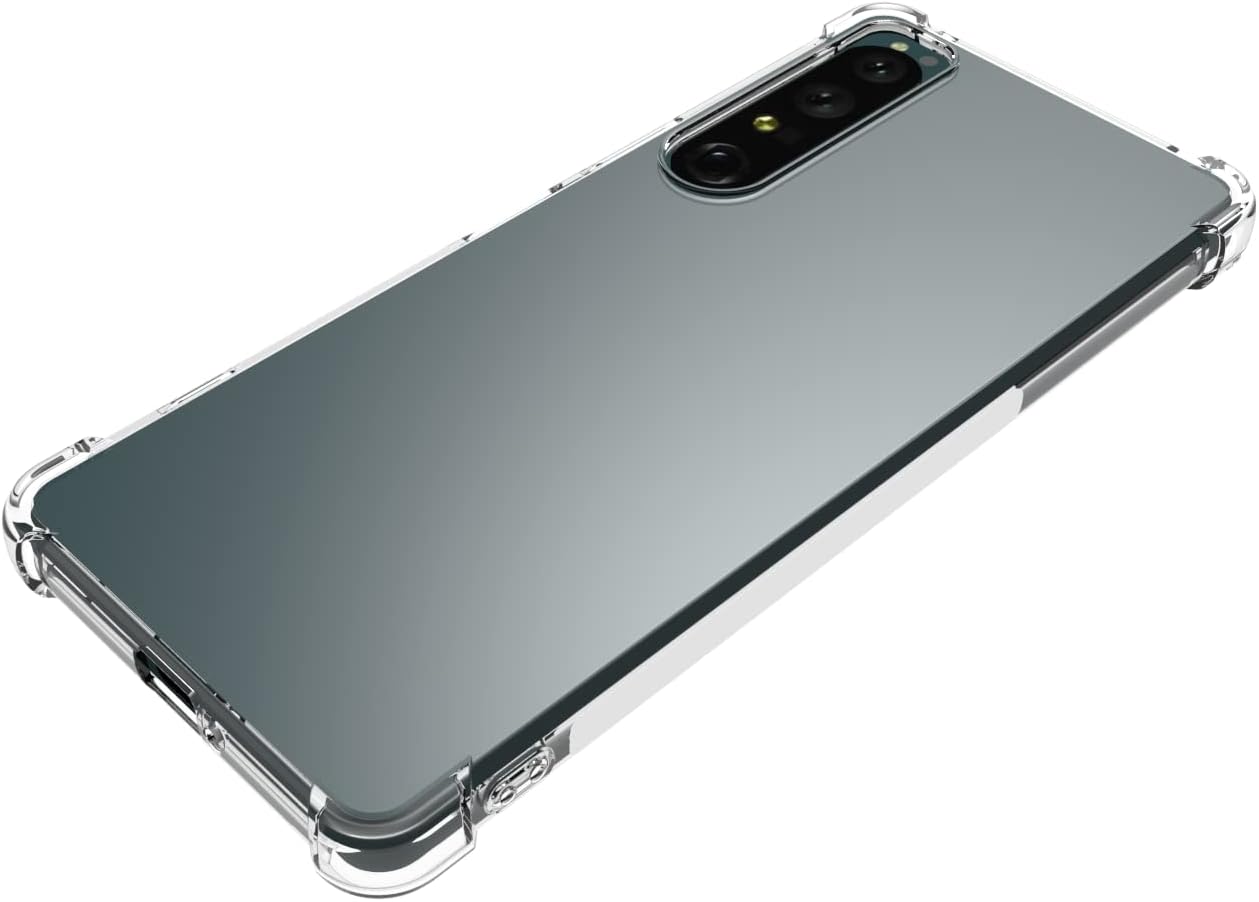 For Sony Xperia 1 IV Clear TPU Four Corners Transparent Soft Case - Image 5