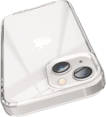 PC + TPU Hybrid Clear Case Compatible with iPhone 13 (5.4")