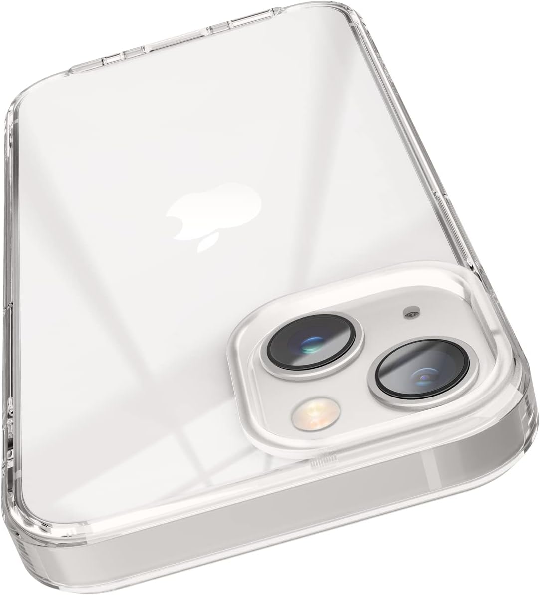 PC + TPU Hybrid Clear Case Compatible with iPhone 13 (5.4")