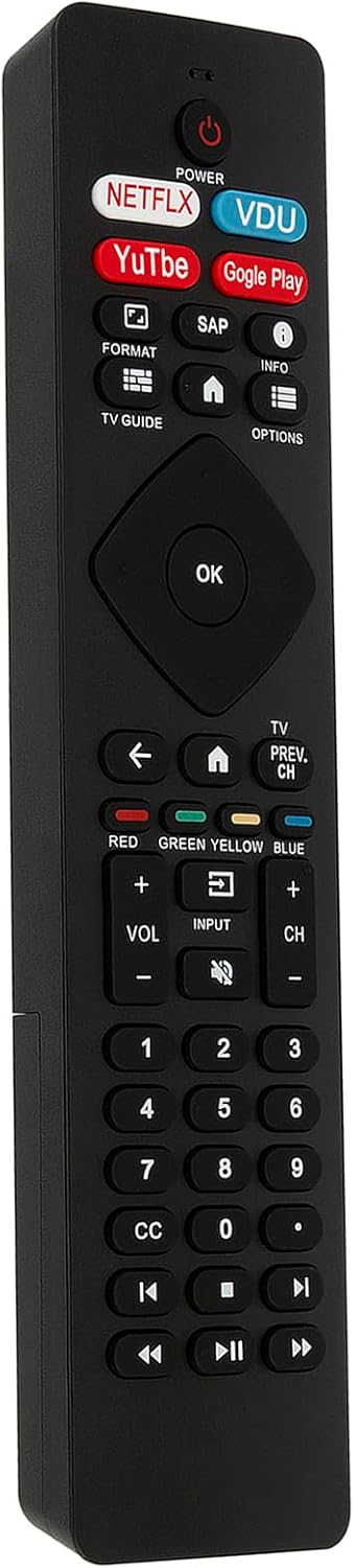 New URMT47CND002 IR Remote Control Replacement for Philips Android TV - Image 2