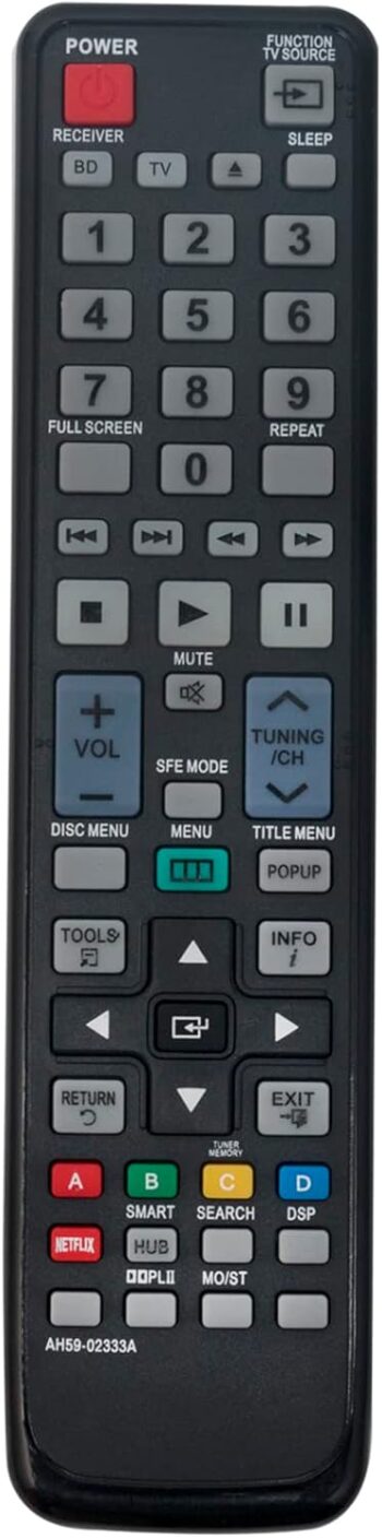 Replacement Remote Control fit for Samsung Blu-ray Home