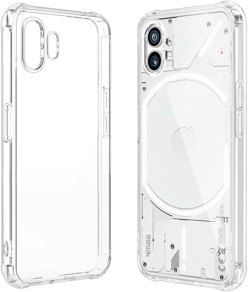 Nothing Phone 2, Ultra Thin Shockproof Protective Clear Case