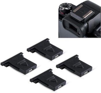 Dedicated Camera Hot Shoe Cover Protector Cap for Canon EOS R 1DX 5DS 5DSR-4Pcs