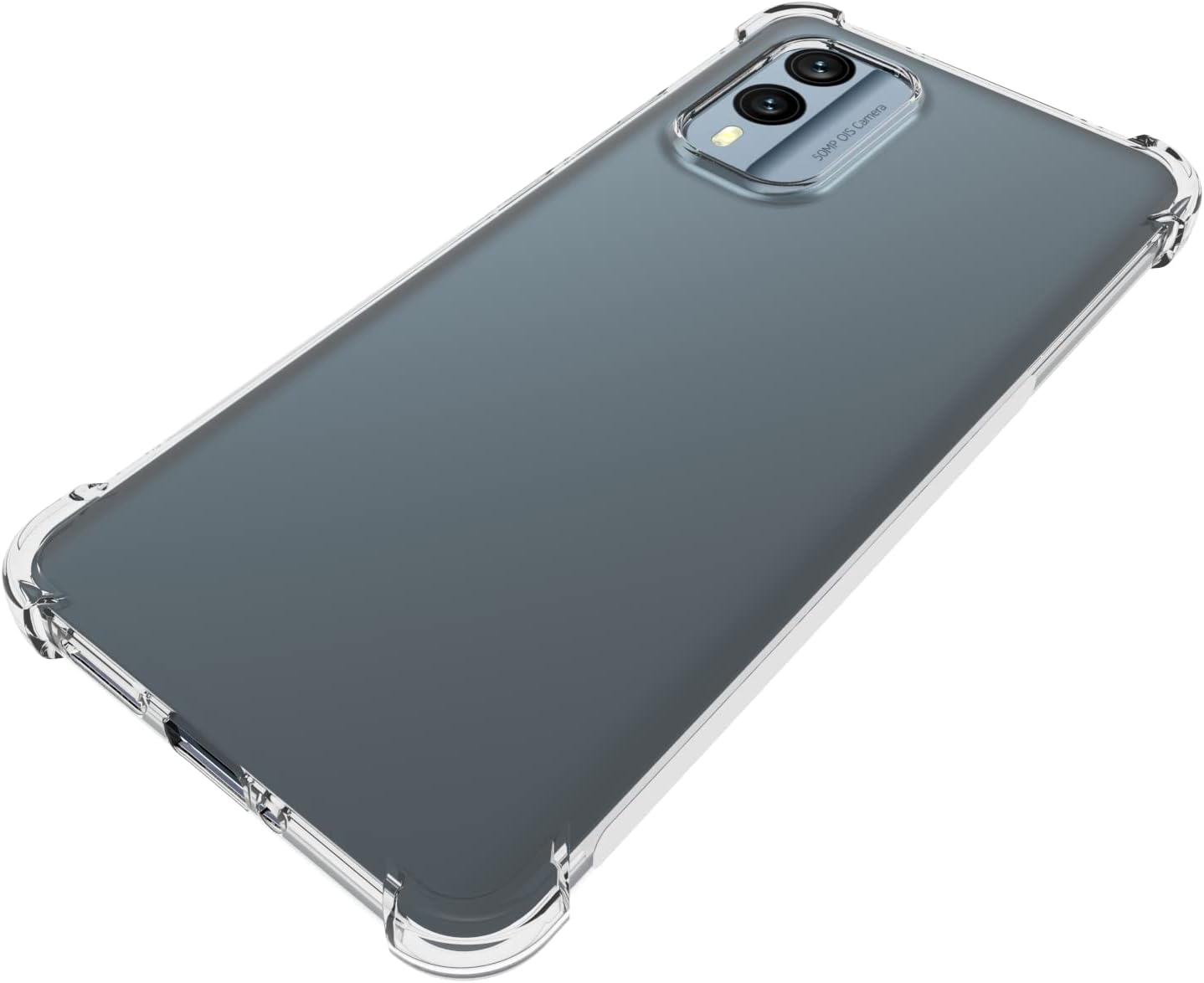 For Nokia X30 5G Clear TPU Four Corner Cover Transparent Soft - Case - Image 5