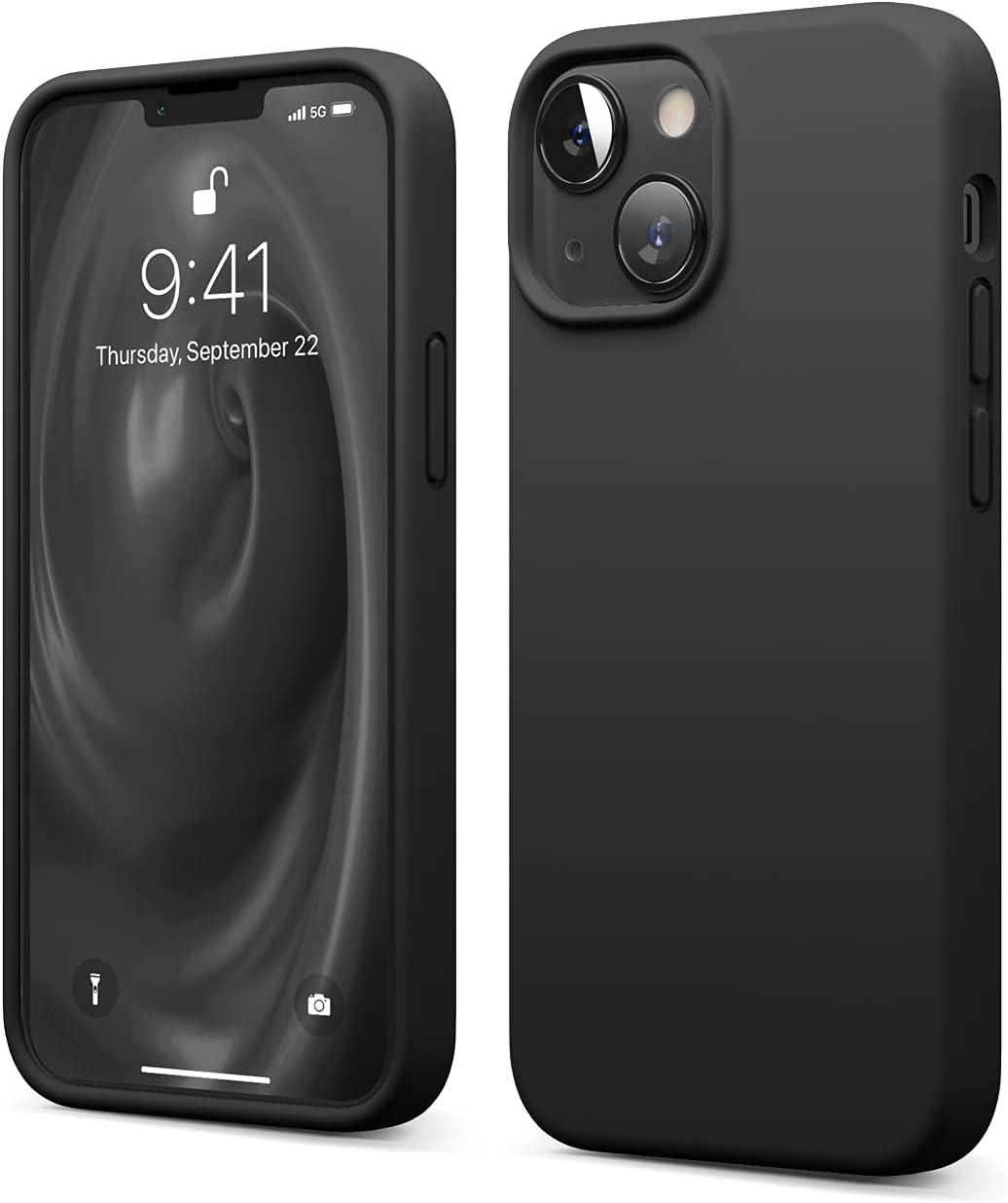 For iPhone 13 Mini Case (5.4") Silicone Full Body Protection Shockproof Case