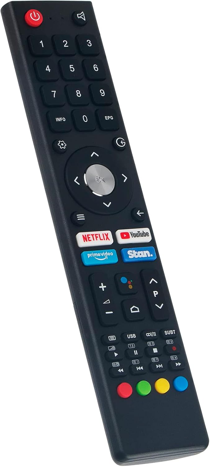 GCBLTV02BDBBT Replacement Voice Remote Control for Kogan Smart LED TV Android TV - Image 3