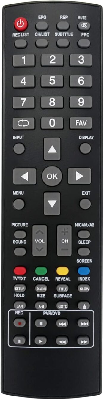 New Replacement Remote Control fit for Palsonic TV