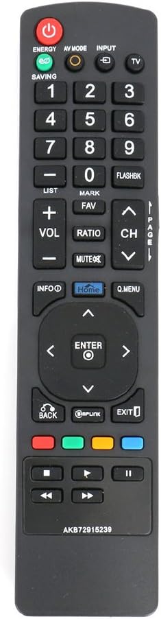 Replace Remote for LG TV 26LV2500 32LK330 32LK450 32LV2500 32LV350