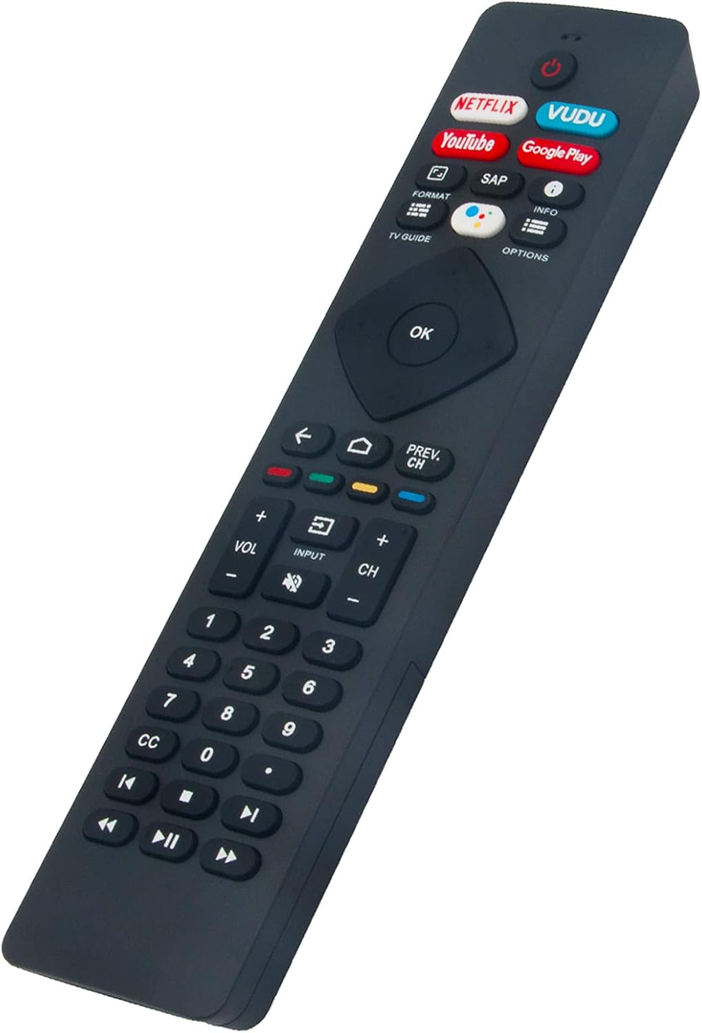 NH800UP Voice Remote Replacement for Philips 5704 5604 Series LED Android TV - Image 3
