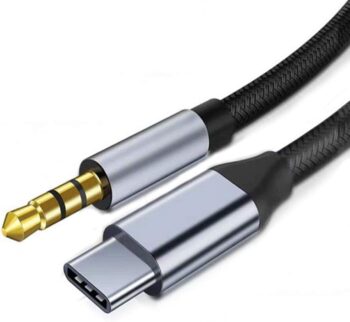 USB C to 3.5mm Aux Cable, with DAC for Samsung Note 10, S20 Ultra S10 Plus
