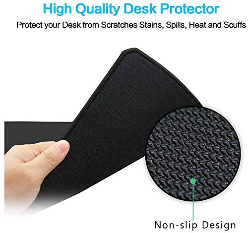 Gaming Mouse Pad, Extended Large Mouse Mat with Stitched Edges (800x400x2mm) - Image 6