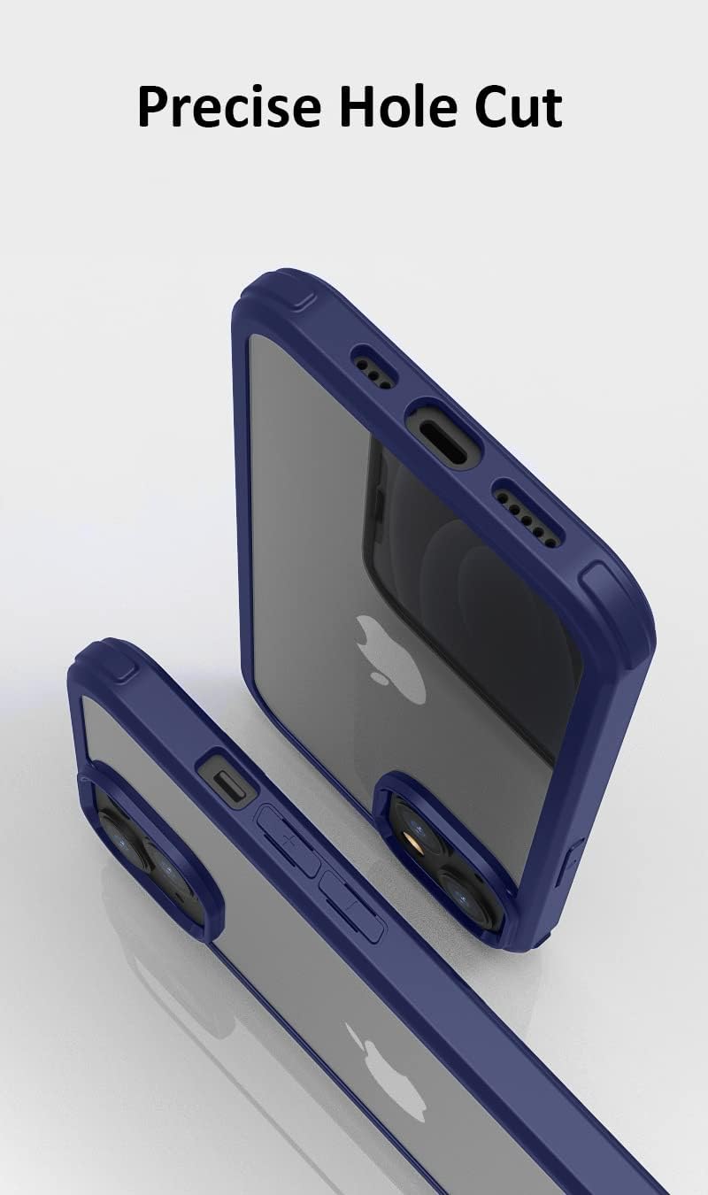 Dual Layer Rugged Clear Case w 360° Full Protection for iPhone 14 - Image 7