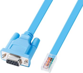 1.8m DB9 to RJ45 Console Cable Cisco Device Management Serial Adapter (6 Feet)