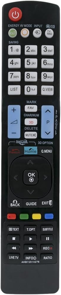 New AKB72914276 Replacement Remote Control fit for LG TV 42LW5700 42LW6500