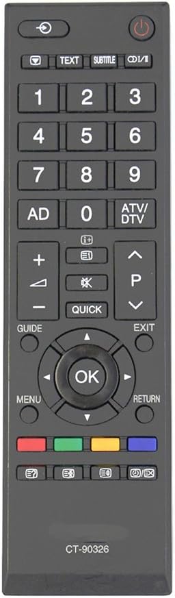 Replace Remote for Toshiba TV 42RV635DB 40LV665DB 42AV635DB RV700A