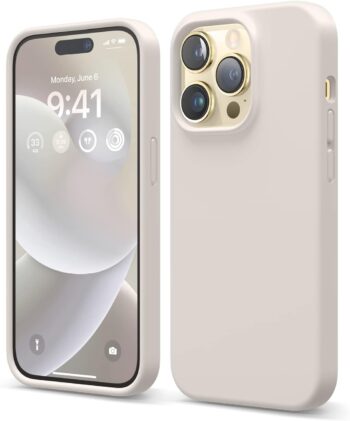 Liquid Silicone Case Compatible with iPhone 14 Pro Case (6.1"), Premium Silicone