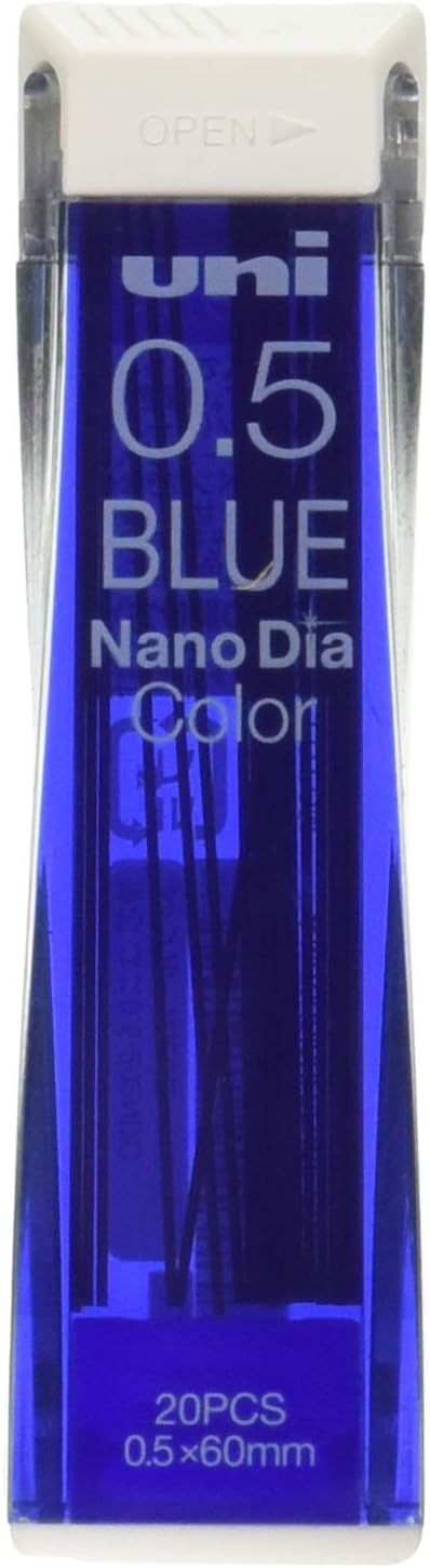uni Color Mechanical Pencil 0.5mm Lead, Nanodia, Blue, 0.5mm Lead