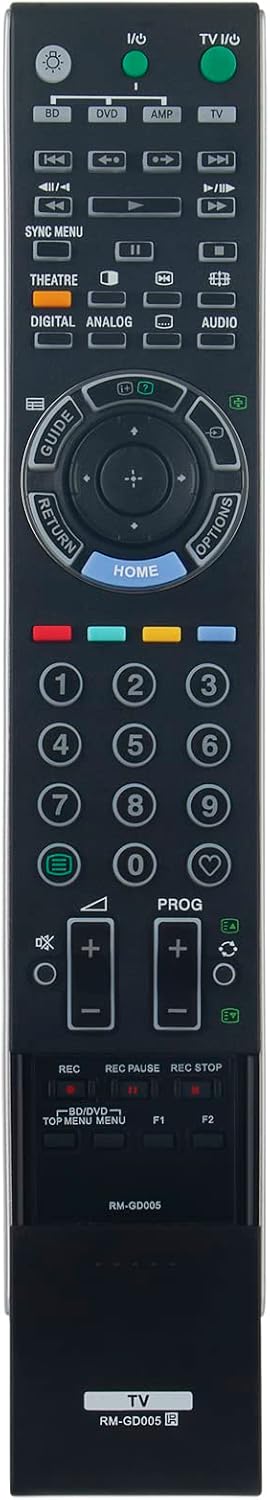 RMGD005 Replacement Remote Control fit for Sony LCD TV KDL-40Z4500 - Image 7