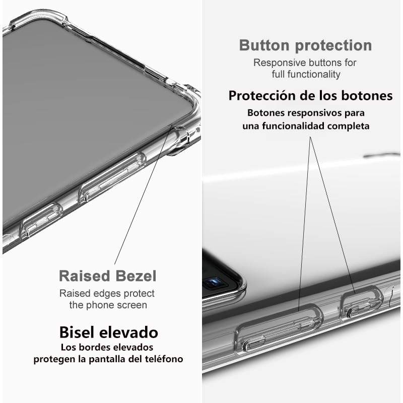 Case for Motorola Moto Edge 40 5G Clear TPU Protective Cover Transparent Soft - Image 6