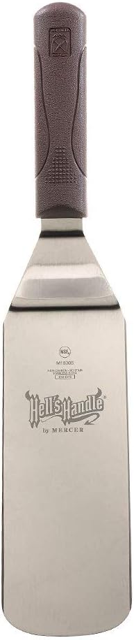 8-Inch x 3-Inch Turner - Beveled Side Edges, Black - Image 3
